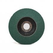 заказать Тарельчатый лепестковый круг С656 125 х 22мм, зелёный 