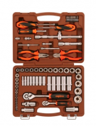 заказать Набор инструмента универсальный 1/4", 1/2"DR, 69 предметов Ombra 