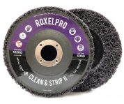заказать Пурпурный зачистной круг ROXPRO Clean&Strip II на оправке 115х13х22 мм 