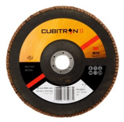 заказать 3M™ Cubitron™ II 967A Круг шлифовальный лепестковый торцевой конический, 60+, 180 мм, 10 шт./уп. 