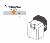 заказать Насадка фиксируемая стыковой сварки V-10/12 