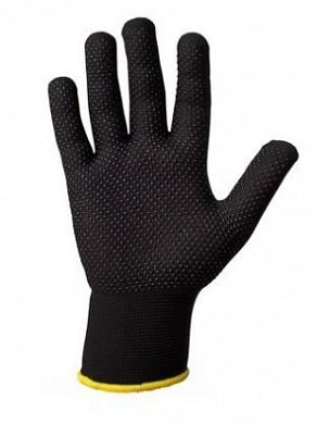  Бесшовные перчатки c ПВХ покрытием JetaSafety JSD011p, размер L купить