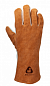 Перчатки сварщика Jeta Safety Ferrus Active 10, с крагой, цвет коричневый/оранжевый