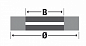 Лепестковый шлиф диск Д118*60 гибкий, абразивная ткань P120