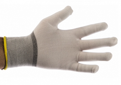  Бесшовные перчатки для точных работ 12 пар JetaSafety JS011p, размер M купить