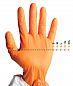 Защитные перчатки с рельефным латексным покрытием JetaSafety 12 пар JL061