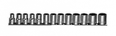  Набор головок торцевых 12-гранных MAXI-DRIVE 1/2"DR на держателе, 10-24 мм, 13 предметов Jonnesway купить