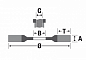 Щетка дисковая Д150*40*M14, полимер абразив P80 (код 6-012)