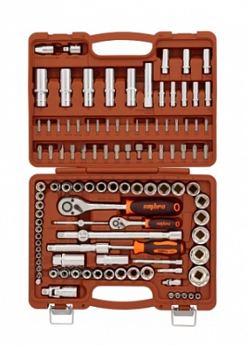  Набор инструмента универсальный 1/4", 3/8", и 1/2"DR, 108 предметов Ombra купить