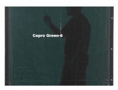  Сварочная шторка CEPRO Green-6 160х220 см купить