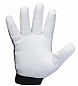 Кожаные перчатки Jeta Safety Winter Mechanic, цвет черный/белый