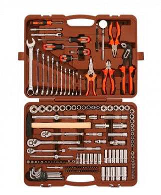  Набор инструмента универсальный 1/4", 3/8" и 1/2"DR, 150 предметов Ombra купить