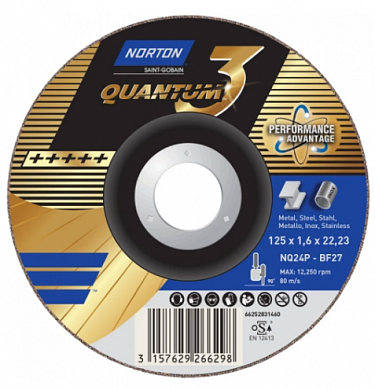  Norton Quantum 3 125x1.6x22.23 мм купить