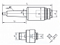 Резьбонарезной набор: патрон с хвостовиком КМ3 и головки предохранительные М3-М12