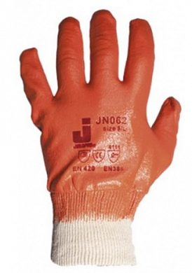 Защитные перчатки с нитриловым покрытием JetaSafety JN062, размер M купить