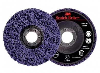  "Scotch-Brite™ Clean and Strip XT-RD Круг, S XCS, фиолетовый, 180 мм х 22 мм, 52 шт./кор. " купить