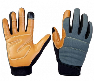  Защитные антивибрационные кожаные перчатки Jeta Safety JAV06 Omega купить