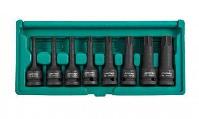  Набор ударных головок "TORX" 1/2DR" Т30- T80 78 мм, 8 предметов Jonnesway купить