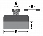 Щетка чашечная жгутовая Д75*M14, ворс сталь 0,50
