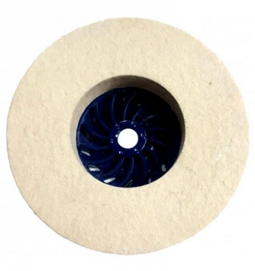  Круг торцевой полировальный войлочный X-LOCK 125*20 мм, 0,4 г/см3 купить