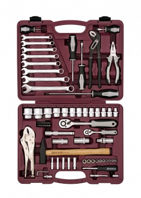  Набор инструмента универсальный 1/4", 1/2"DR, 72 предмета Thorvik купить
