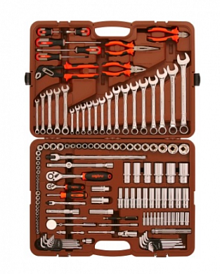  Набор инструмента универсальный 1/4", 3/8" и 1/2"DR, 141 предмет Ombra купить