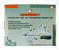 Набор инструмента универсальный 1/4", 3/8" и 1/2"DR, 107 предметов Jonnesway