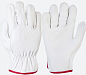 Кожаные перчатки Smithcraft белые, размер L