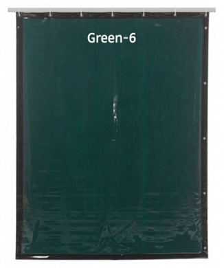  Сварочная шторка CEPRO Green-6 160х140 см купить