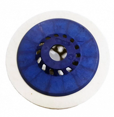  Круг торцевой полировальный войлочный X-LOCK 135*10 мм, 0,4 г/см3 купить