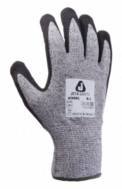  Промышленные трикотажные перчатки Jeta Safety 12 пар, размер M купить
