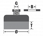 Щетка чашечная Ø125*M14, ворс гофр сталь 0,30 